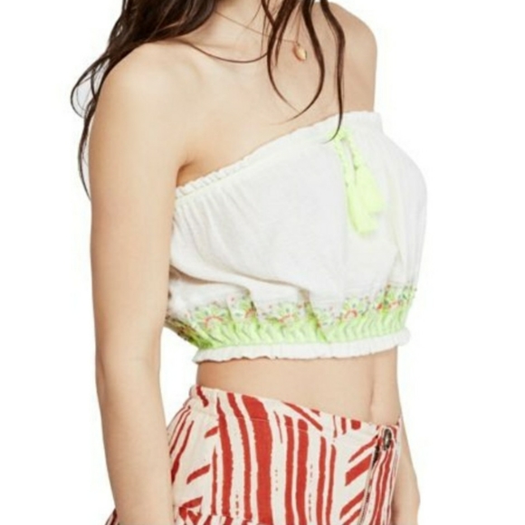 Free People boho No More Tiers Sleeveless Tube Top - Picture 5 of 6
